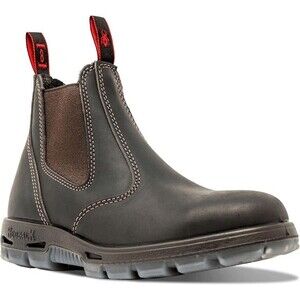 Redback Safety Bobcat USBOK Steel Toe Dark Brown Leather Work Boot Sz UK15/US16